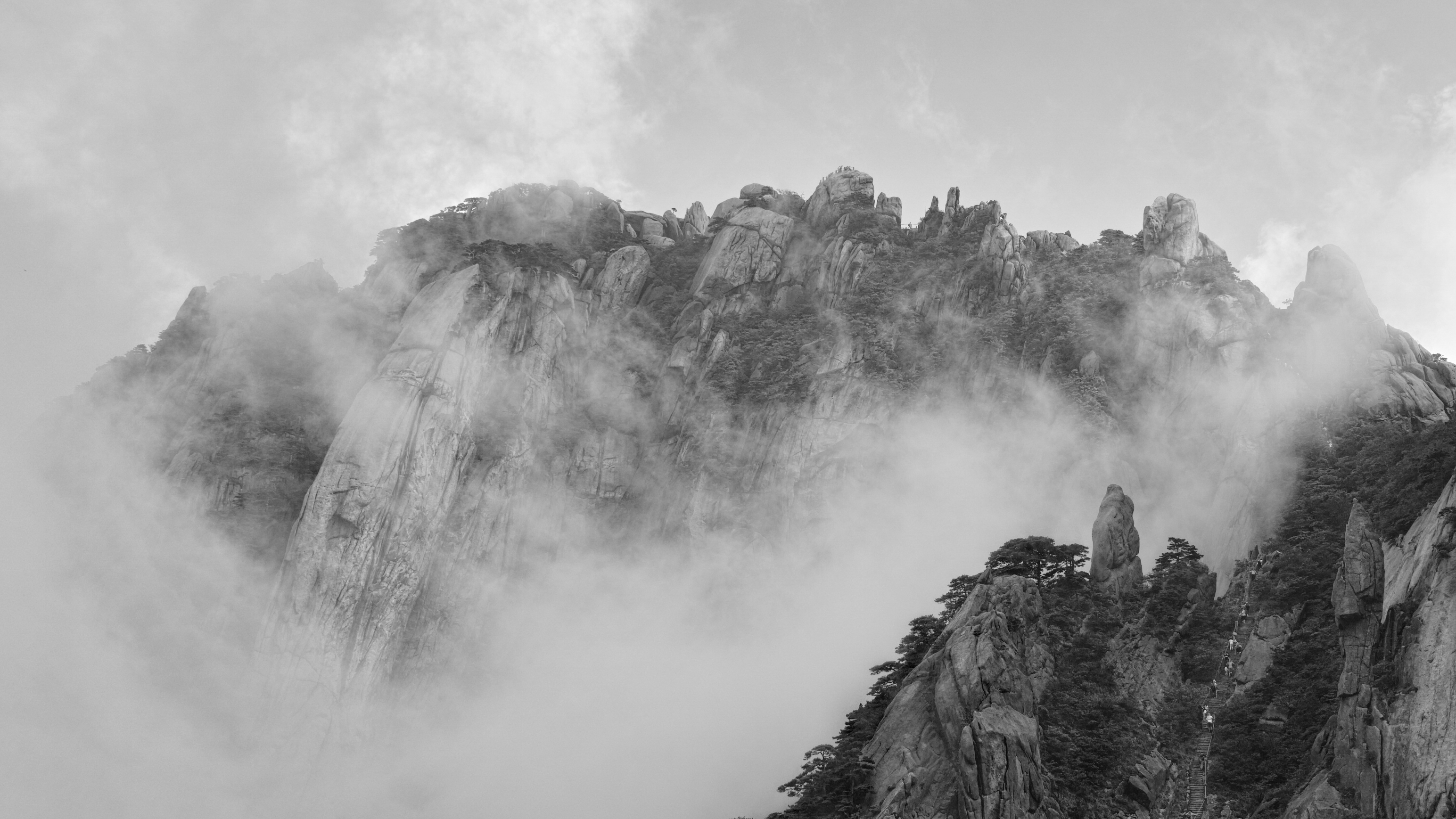 云上天都峰